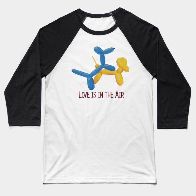 Love is in the Air Baseball T-Shirt by peexs